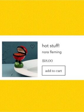 Nora Fleming - Hot Stuff! Mini